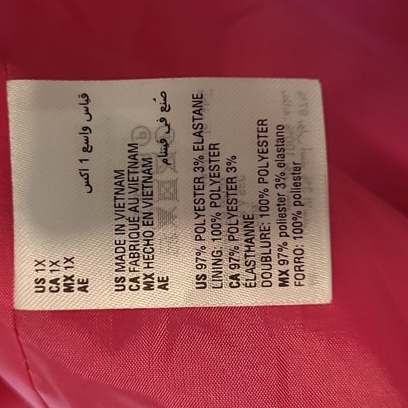 NWT BAR 111 Textured Crepe Faux-Double-Breasted Blazer size 1X - Picture 7 of 11